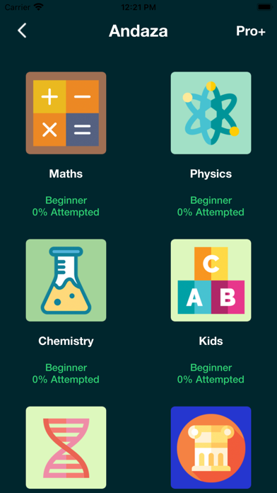 Andaza - Quiz App All Subjects Screenshot