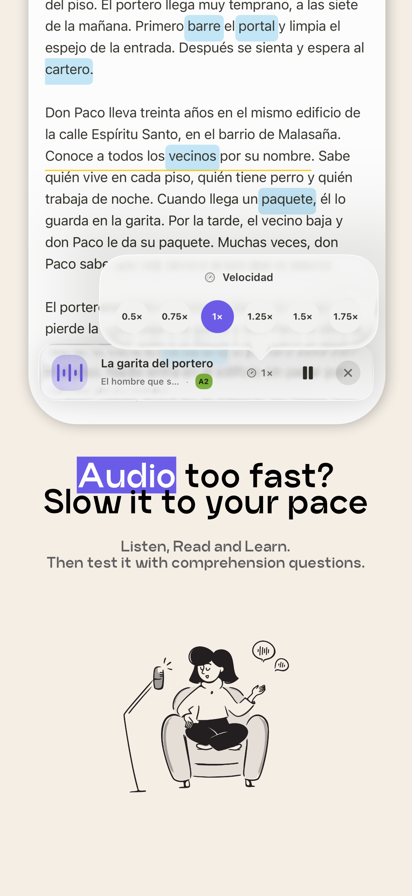 Spanify: Learn Spanish screenshot 5