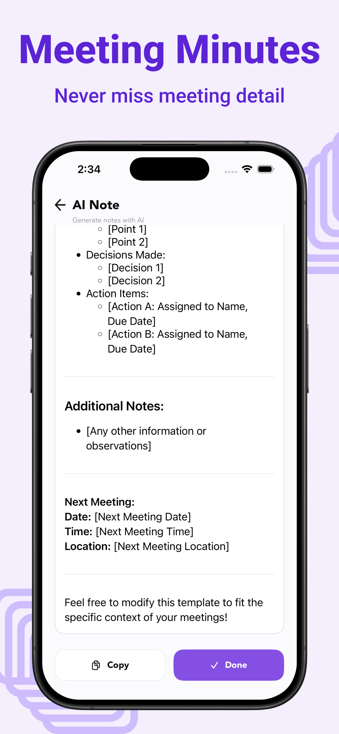 AI Notebook - AI Note Taker. screenshot 3