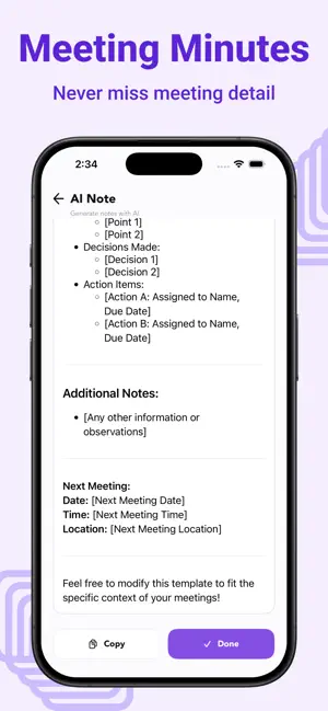 AI Notebook - AI Note Taker. screenshot 3