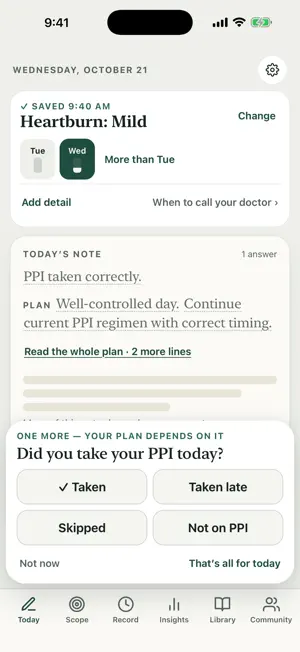 GERD & Acid Reflux Tracker screenshot 2
