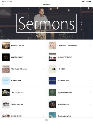 We Are Faithbridge iPad screenshot