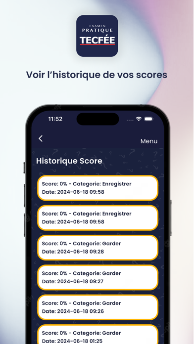 Pratique TECFÉE Screenshot