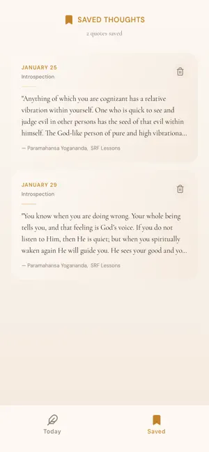Spiritual Thought of the Day screenshot 2