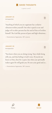 Spiritual Thought of the Day screenshot