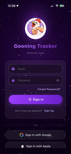 Gooning Tracker screenshot 1