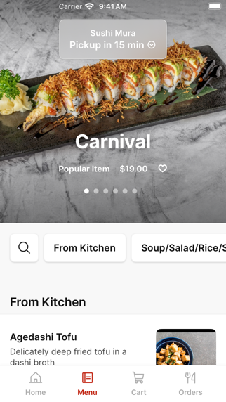 App screenshot
