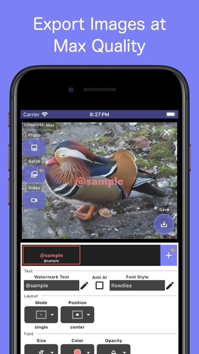 Photo Watermark - WaterStamp