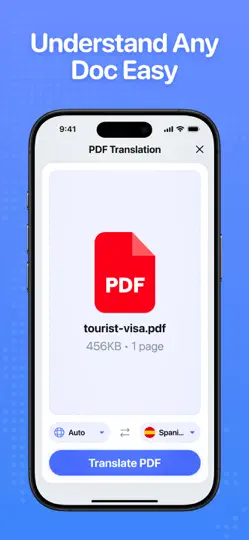 Screenshot von AI Translator: Translate Spark auf dem iPhone 4
