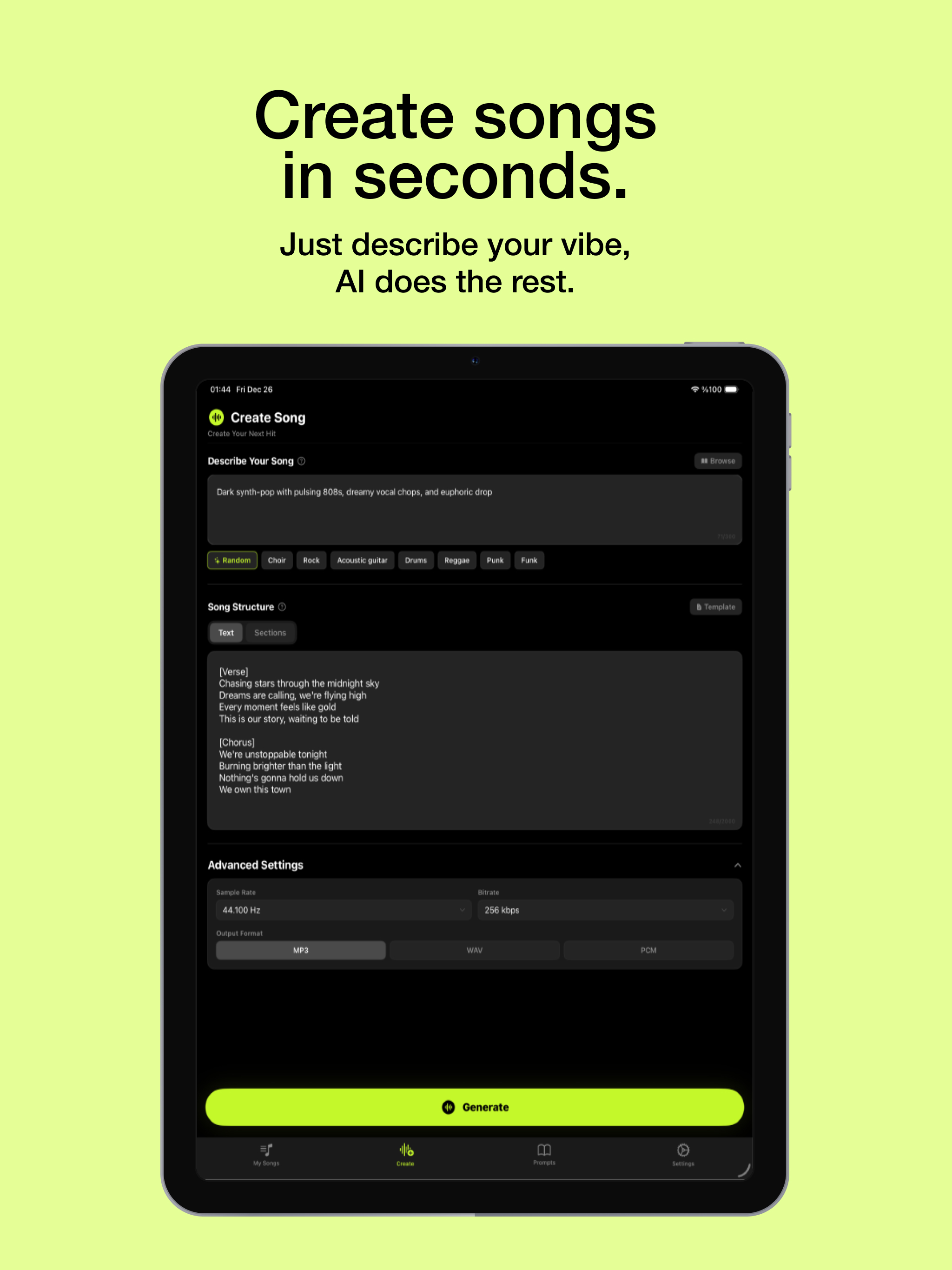 AI Song Generator & Make Music screenshot 8