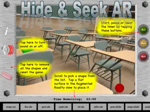 Hide & Seek Augmented Reality screenshot #3 for iPad