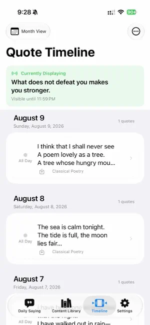 DailySaying screenshot 4