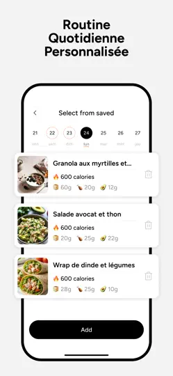 Capture d'écran de AI Calorie Tracker - Fit AI sur iPhone 5