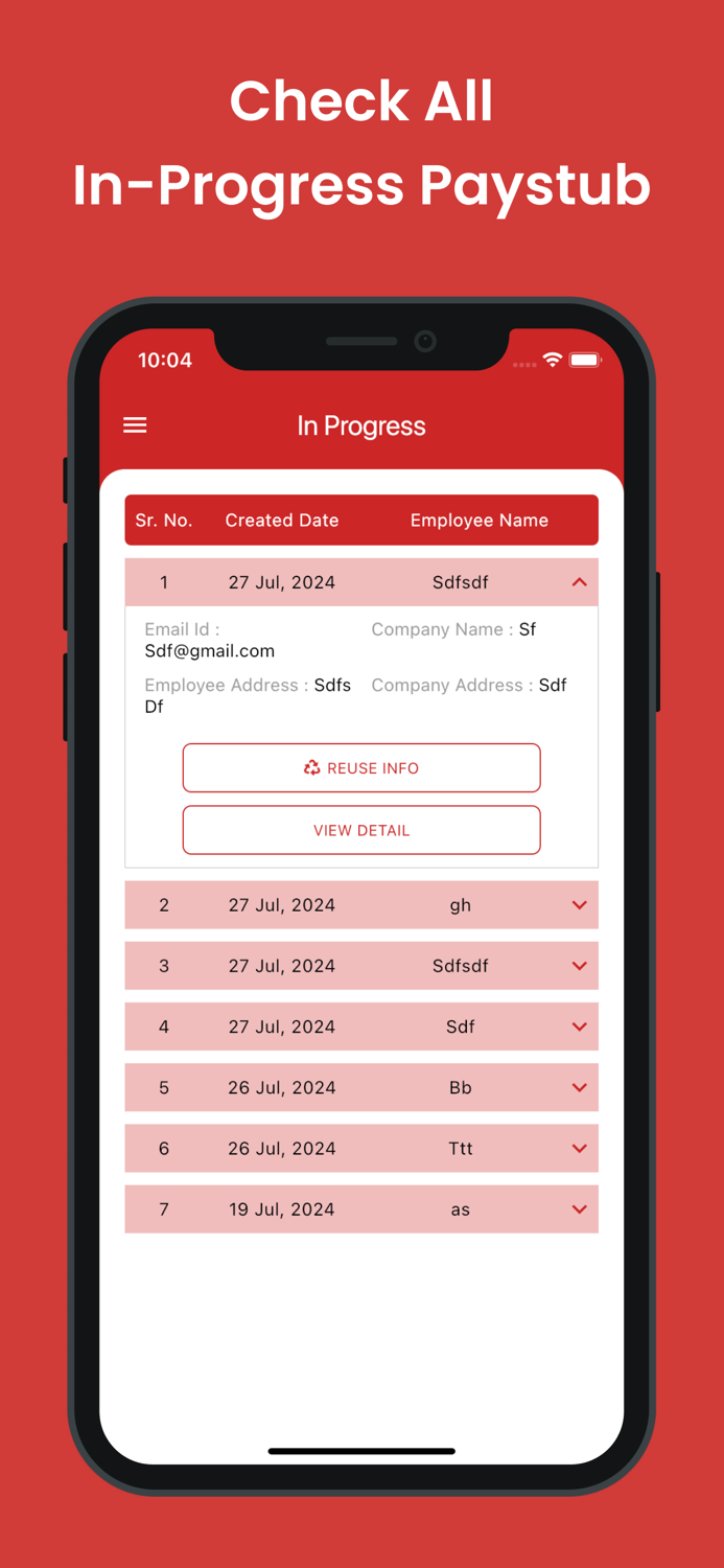 Canada Paystub Generator