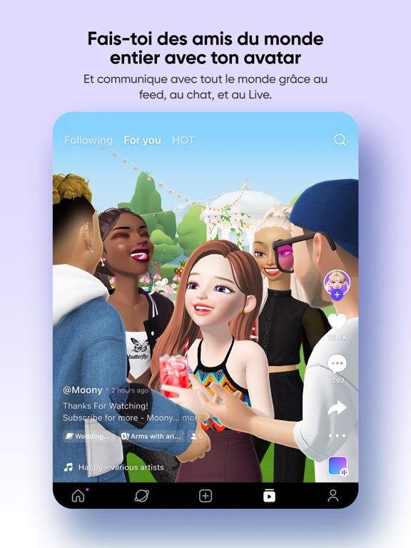 Screenshot #6 pour ZEPETO: Avatar, Chat et Live