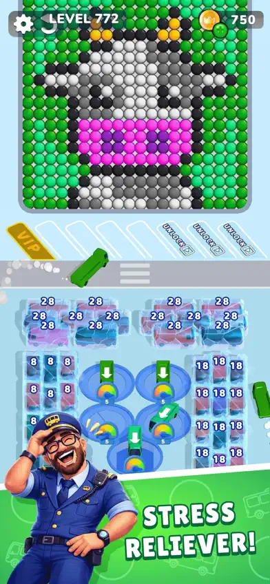 Bubble Bus: Parking Jam Puzzle screenshot 1
