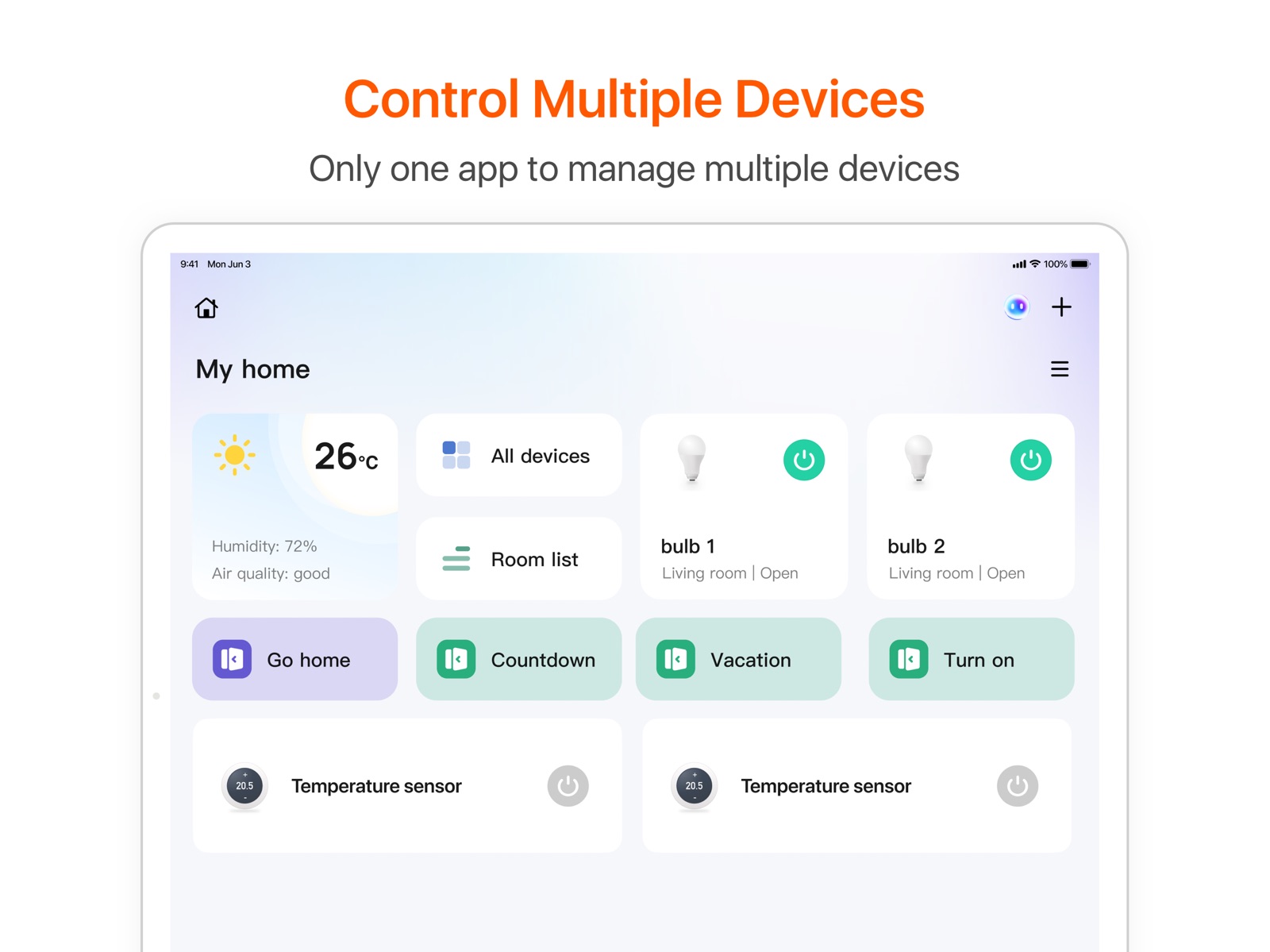 Tuya: Smart Life, Smart Living ipad screenshot 1