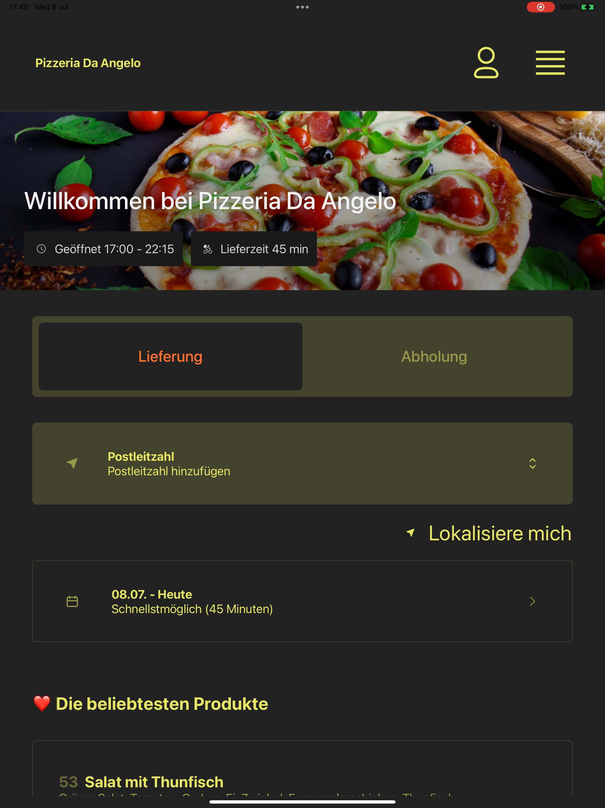 Pizzeria Da Angelo screenshot 11