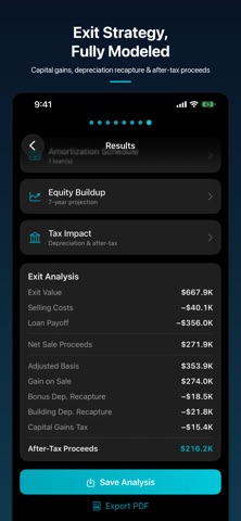 Easy Pro Forma: ROI Calculator Screenshot 2 of 9