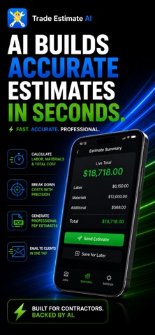 Trade Estimate AI Screenshot 5 of 6