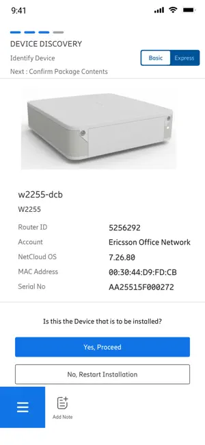Ericsson NetCloud Verify screenshot 4