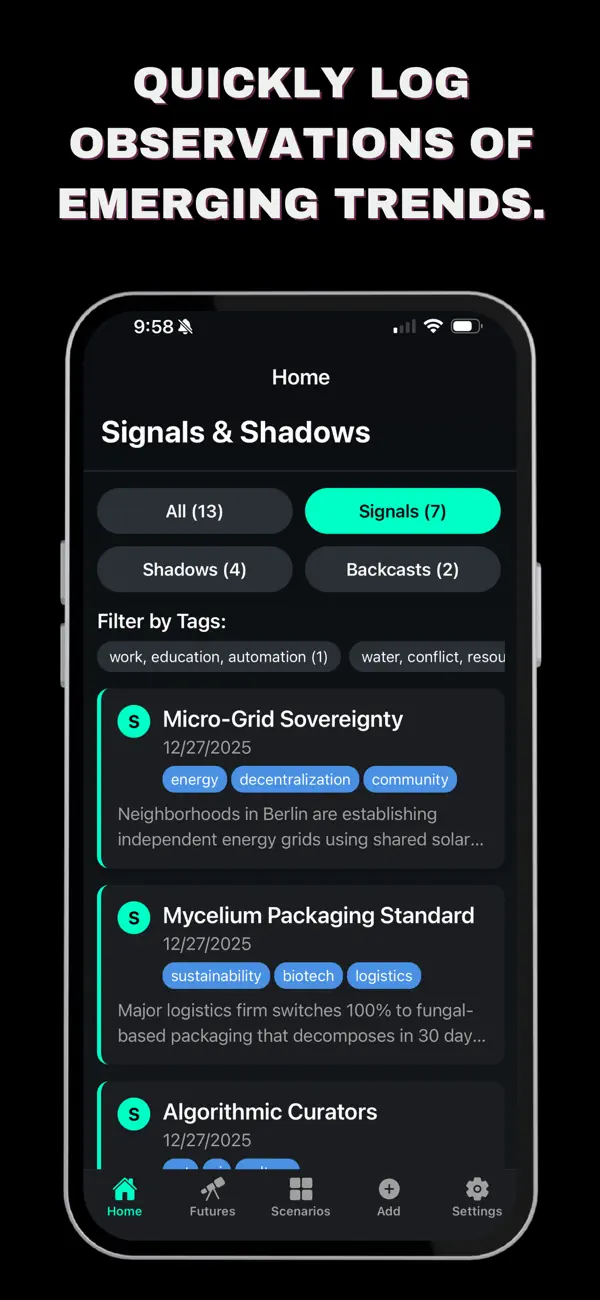 Screenshot #1 pour Signals and Shadows