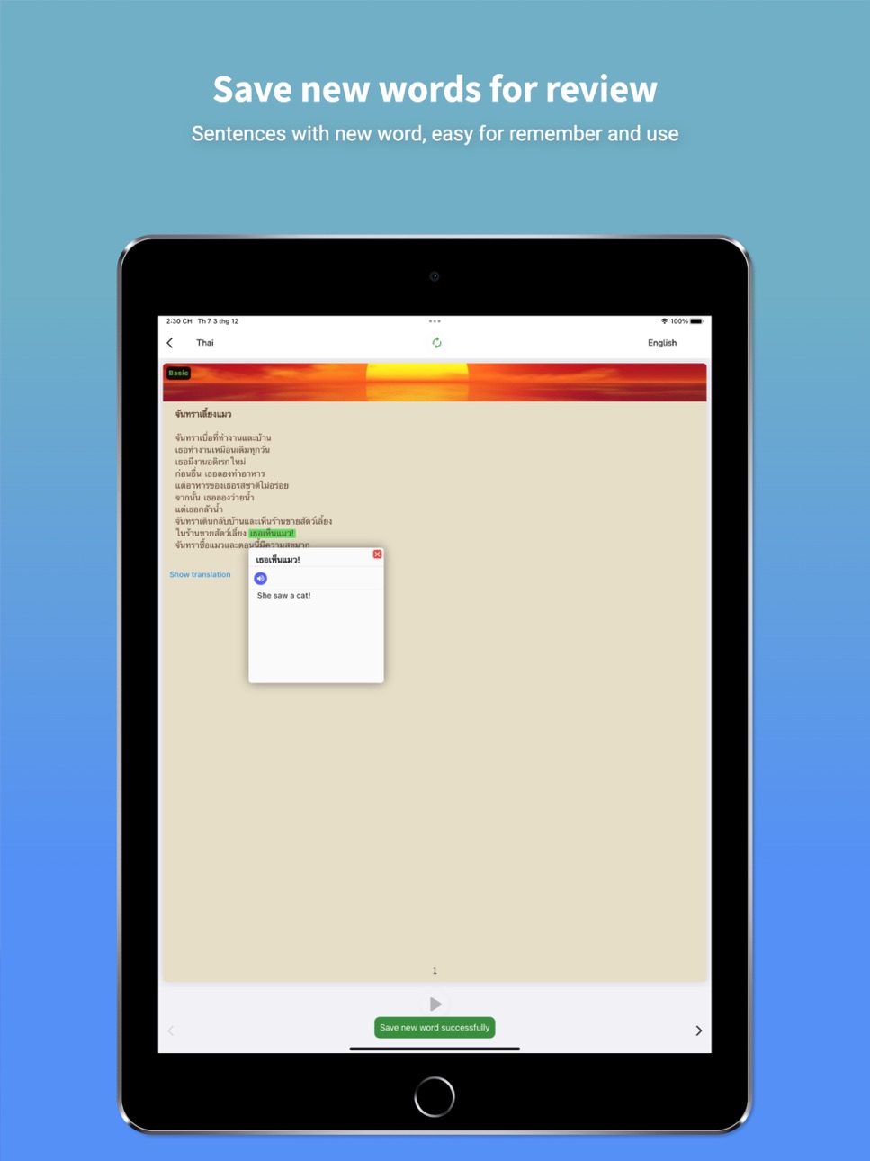 iPad screenshot