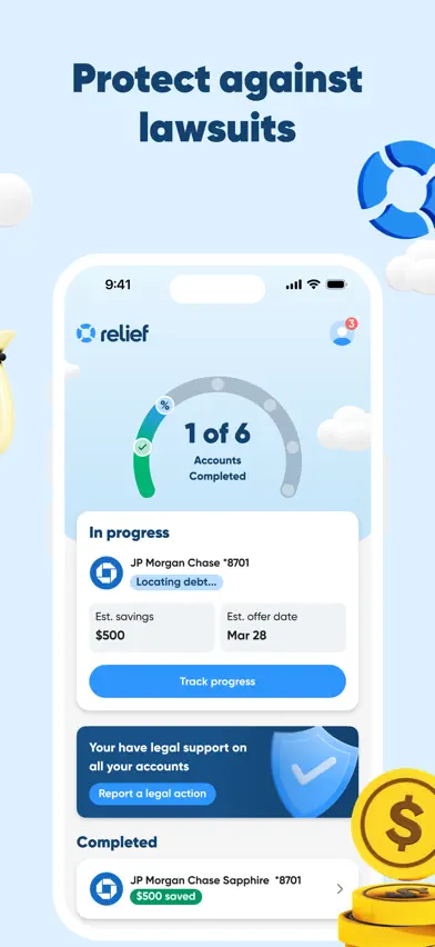 Relief: Get out of debt screenshot 4