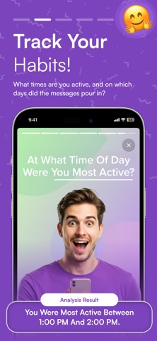 Chat Wrapped - Message Recap Screenshot 3 of 6