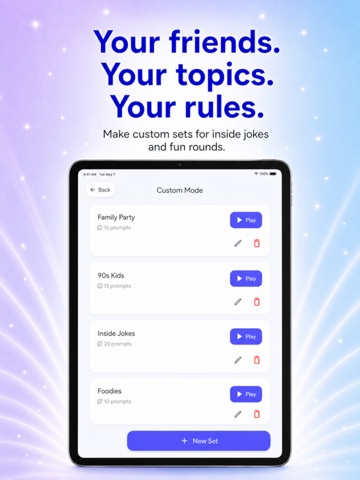 TapRush: Party word game iPad screenshot
