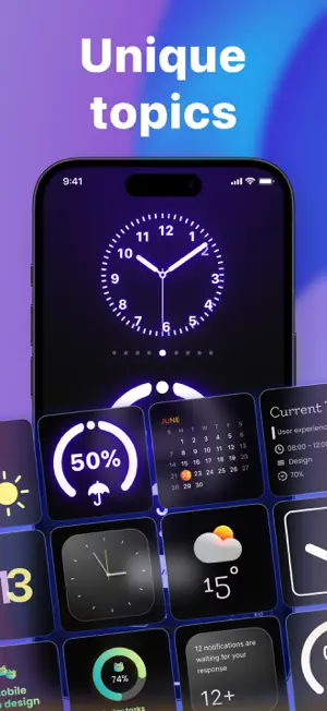 StandBy Clocks - Date and Time screenshot 4
