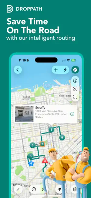 Droppath Route Planner screenshot 1
