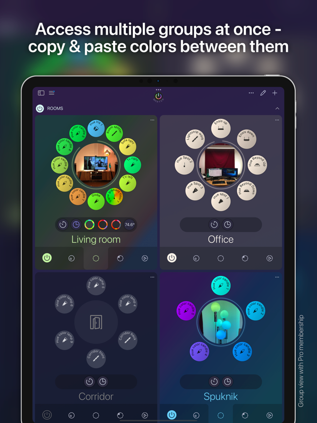 iConnectHue for Philips Hue Screenshot