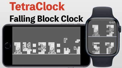 TetraClock+ - Block Clock Screenshot