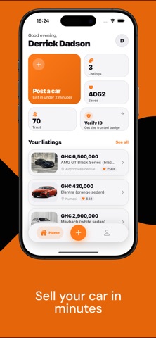 Rev - Buy & Sell Cars iPhone screenshot