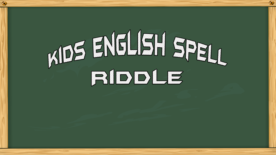#1. Kids English Spell Riddle Game (iOS) بواسطة: Rameez Anjum