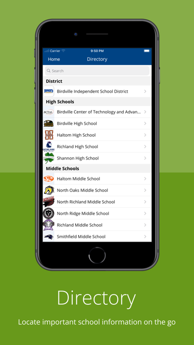 Birdville ISD Screenshot