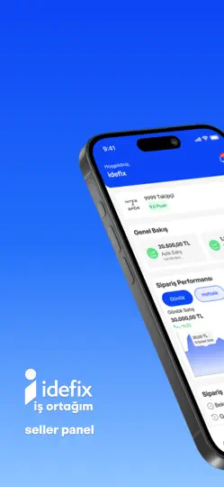 Idefix Satıcı Paneli iPhone Ekran Görüntüsü 1