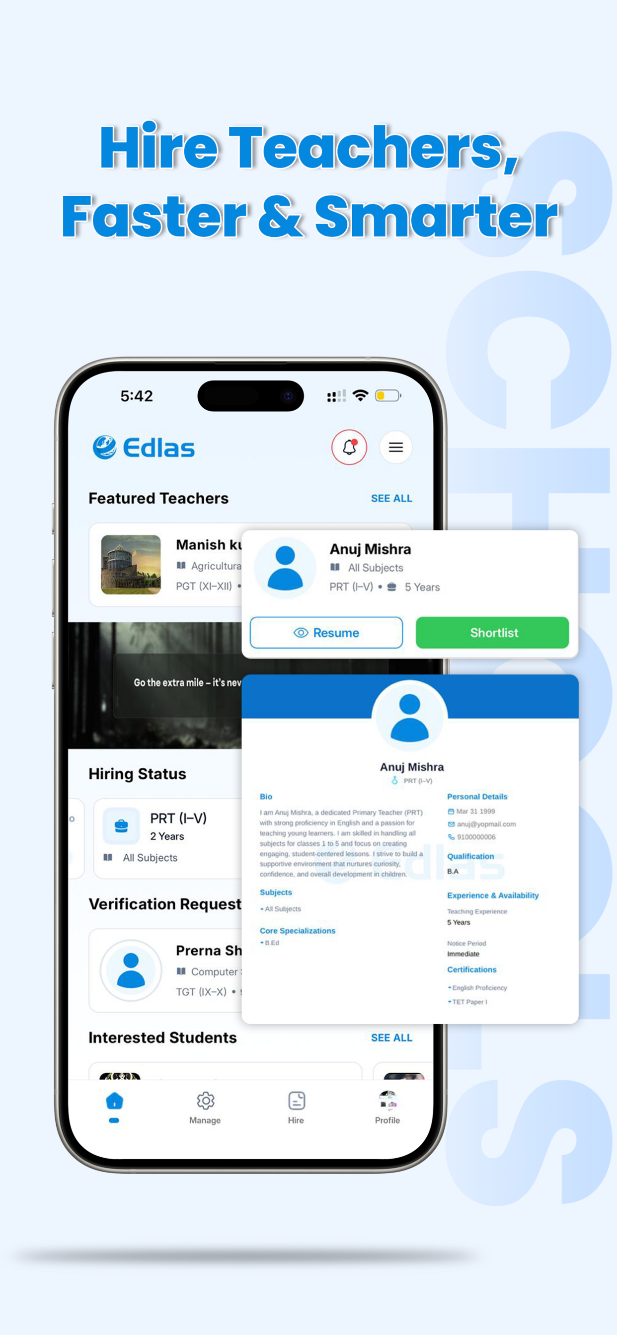 Edlas: School Teacher Student screenshot 8