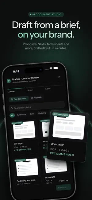 Draftera: AI Document Vault screenshot 2