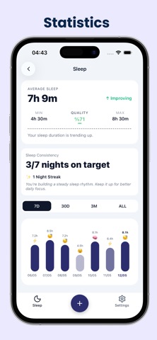 Sleep Tracker: Sleep Diary Screenshot 2 of 4