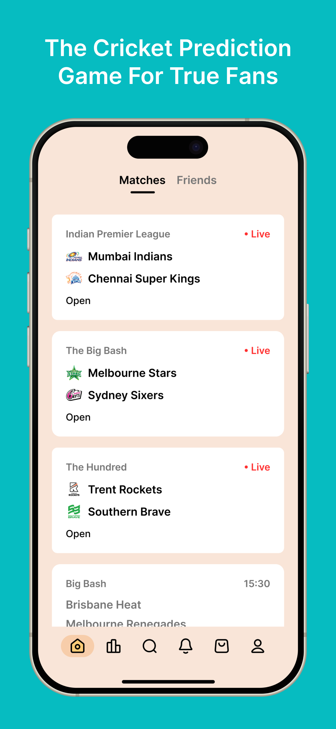 Punt - Cricket Prediction Game