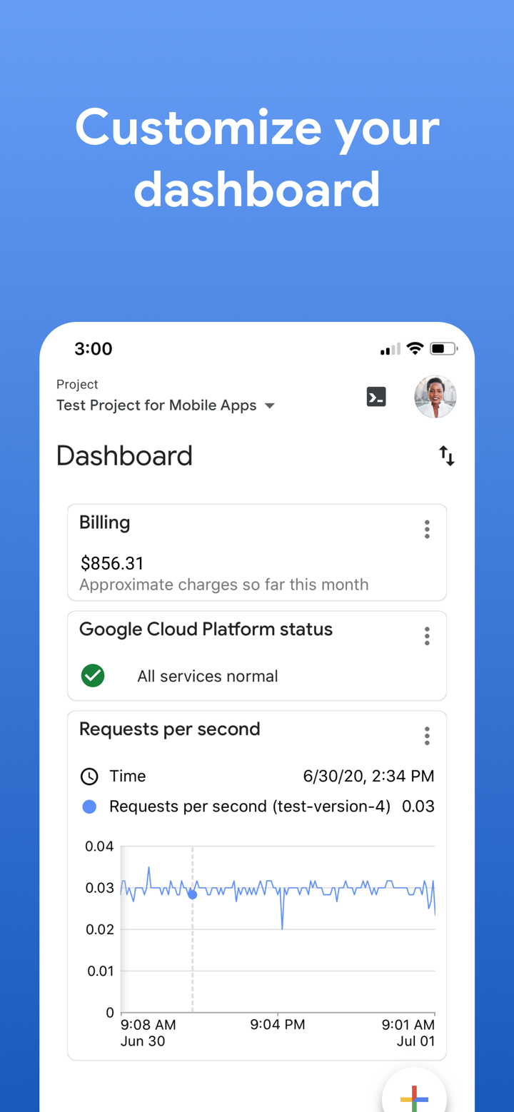 Google Cloud screenshot 1