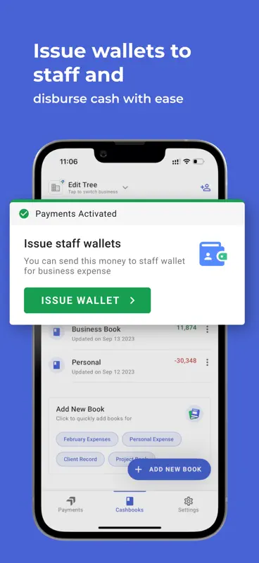 CashBook-UPI Wallets for Staff screenshot 4 of 7