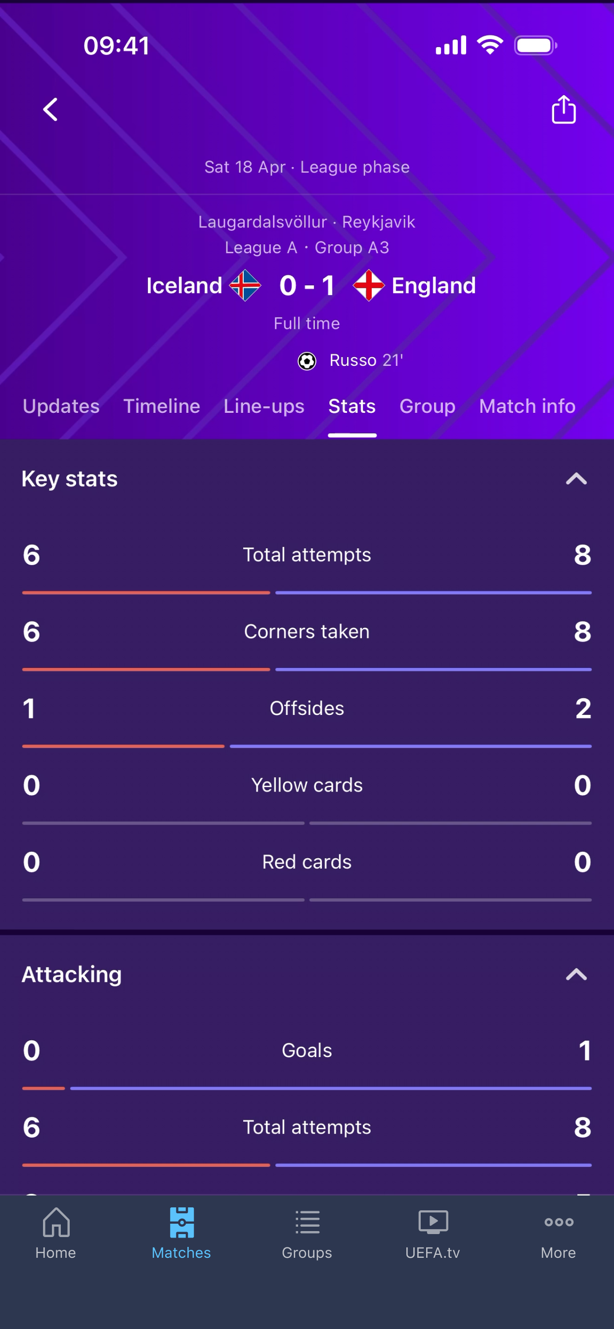 UEFA EURO & Nations League screenshot 3