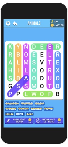 Find Word Puzzle iPhone screenshot