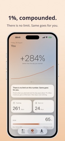Tempus - Habit Tracker iPhone screenshot