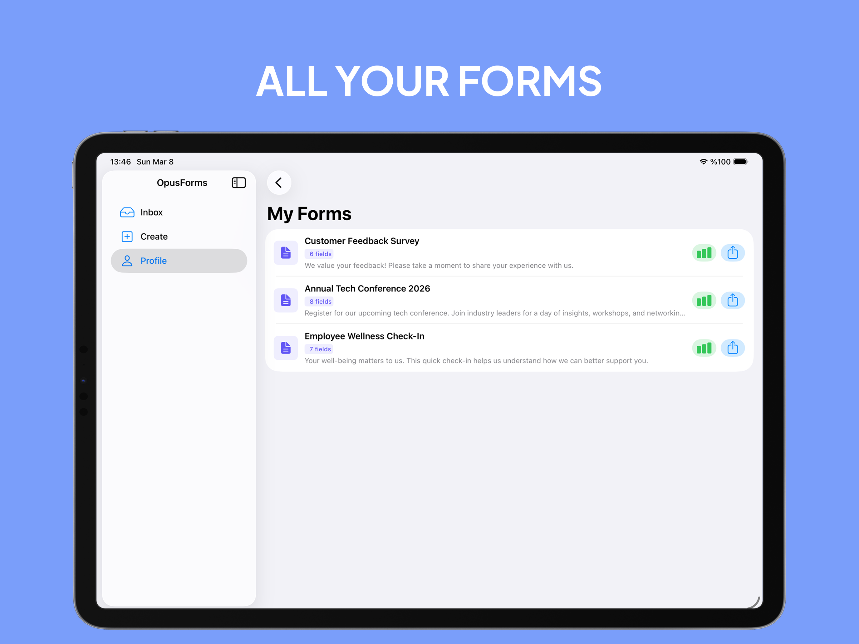 OpusForms: Build Form screenshot 10