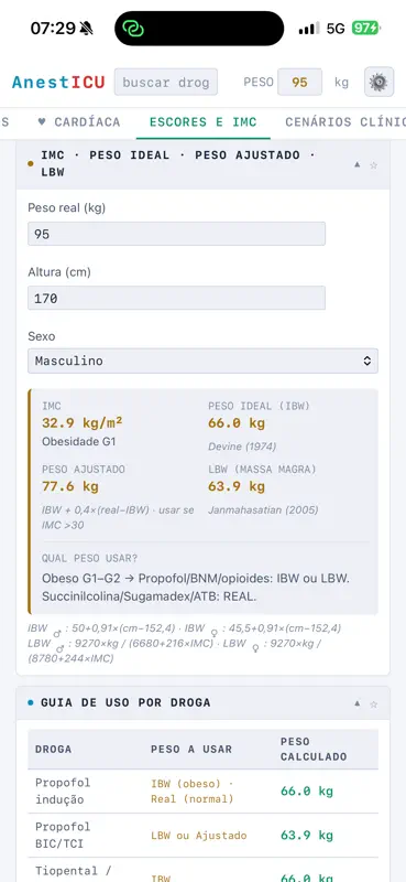 AnestICU: Referência Rápida screenshot 7 of 10