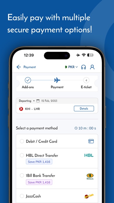 Sastaticket.pk Flights, Bus Screenshot